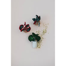 Load image into Gallery viewer, Wool Felt Houseplant Ornament with Embroidery, 4in
