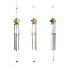 Load image into Gallery viewer, Polystone Cherub Wind Chime, 3 Styles