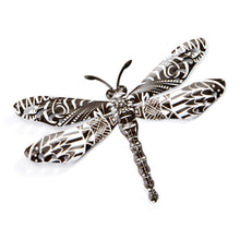 Load image into Gallery viewer, Metal Dune Dragonfly Wall Decor, 11.5in, 2 Styles