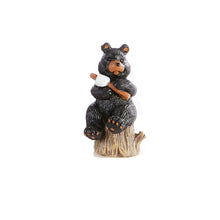 Load image into Gallery viewer, Polystone Mini Camp Bear Figurine, 9 Styles