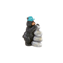 Load image into Gallery viewer, Polystone Mini Camp Bear Figurine, 9 Styles