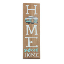 Load image into Gallery viewer, Camper Home Wood Porch Leaner Sign, 2 Styles