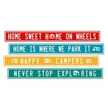 Load image into Gallery viewer, Magnetic Camper Sentiment Sign, 18in