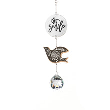 Load image into Gallery viewer, Scandi Garden Suncatcher with Sentiment, 7.5in