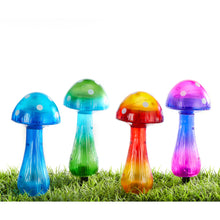 Load image into Gallery viewer, Solar Sunny Days Mushroom Garden Stake, 12.25in