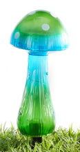 Load image into Gallery viewer, Solar Sunny Days Mushroom Garden Stake, 12.25in
