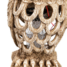 Load image into Gallery viewer, Solar Bug Zapper Garden Statue, Owl, 10in