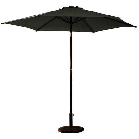 Umbrella, 9ft, Crank, Onyx