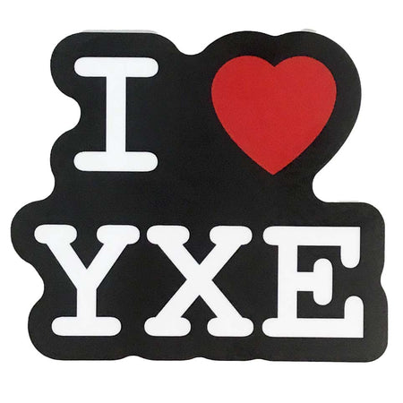 I Heart YXE Sticker, 3in