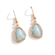 Load image into Gallery viewer, Stone Pendant Drop Earrings, 4 Styles