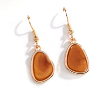Load image into Gallery viewer, Stone Pendant Drop Earrings, 4 Styles