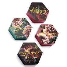 Load image into Gallery viewer, Floral Sentiment Mini Wood Block Decor, 4 Styles
