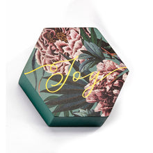 Load image into Gallery viewer, Floral Sentiment Mini Wood Block Decor, 4 Styles