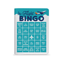 Load image into Gallery viewer, In-Flight Bingo Wander Ware Passport Wallet