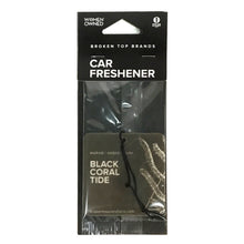 Load image into Gallery viewer, Broken Top Car Freshener, Black Coral Tide