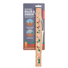 Load image into Gallery viewer, Seeding Ruler & Dibber