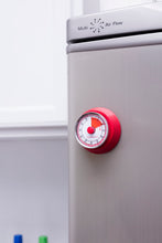 Load image into Gallery viewer, Magnetic Kitchen Timer, Red