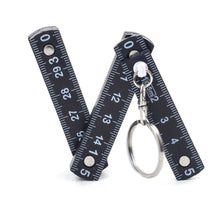 Load image into Gallery viewer, Mini Folding Ruler Keychain, 3 Styles