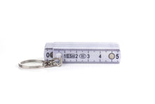 Load image into Gallery viewer, Mini Folding Ruler Keychain, 3 Styles