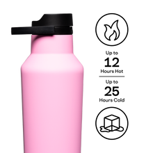 Load image into Gallery viewer, Corkcicle Sport Canteen, 32oz, Sun-Soaked Pink