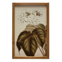 Load image into Gallery viewer, Framed Vintage Flower Print Wall Art, 2 Styles