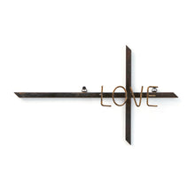 Load image into Gallery viewer, Metal Cross Wall Decor with Sentiment, 3 Styles