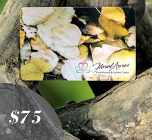 Load image into Gallery viewer, Physical Gift Card, $75.00 - Floral Acres Greenhouse & Garden Centre