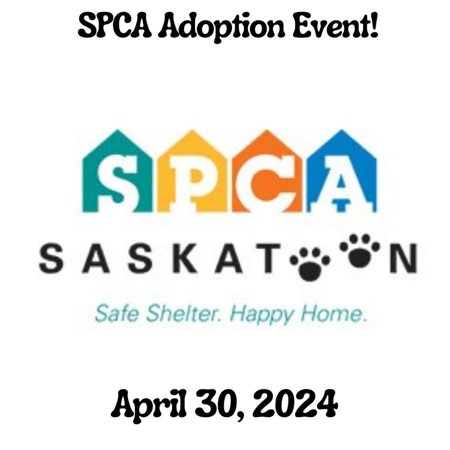 April 30, 2024 - SPCA Adoption Event - 11am to 3pm