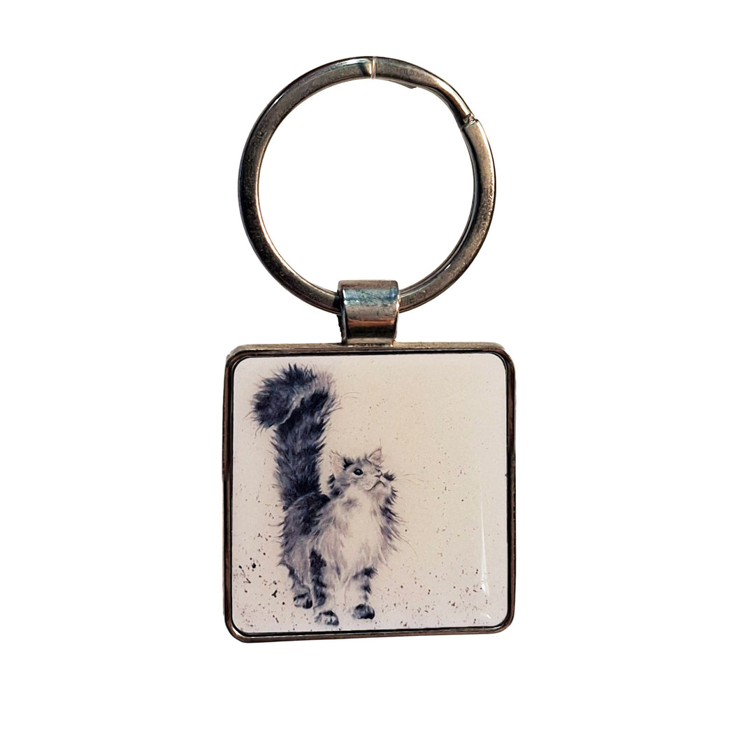 Keychain, Cat, 'Lady of The House'