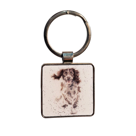 Keychain, Dog, 'Skye Springer Spaniel'