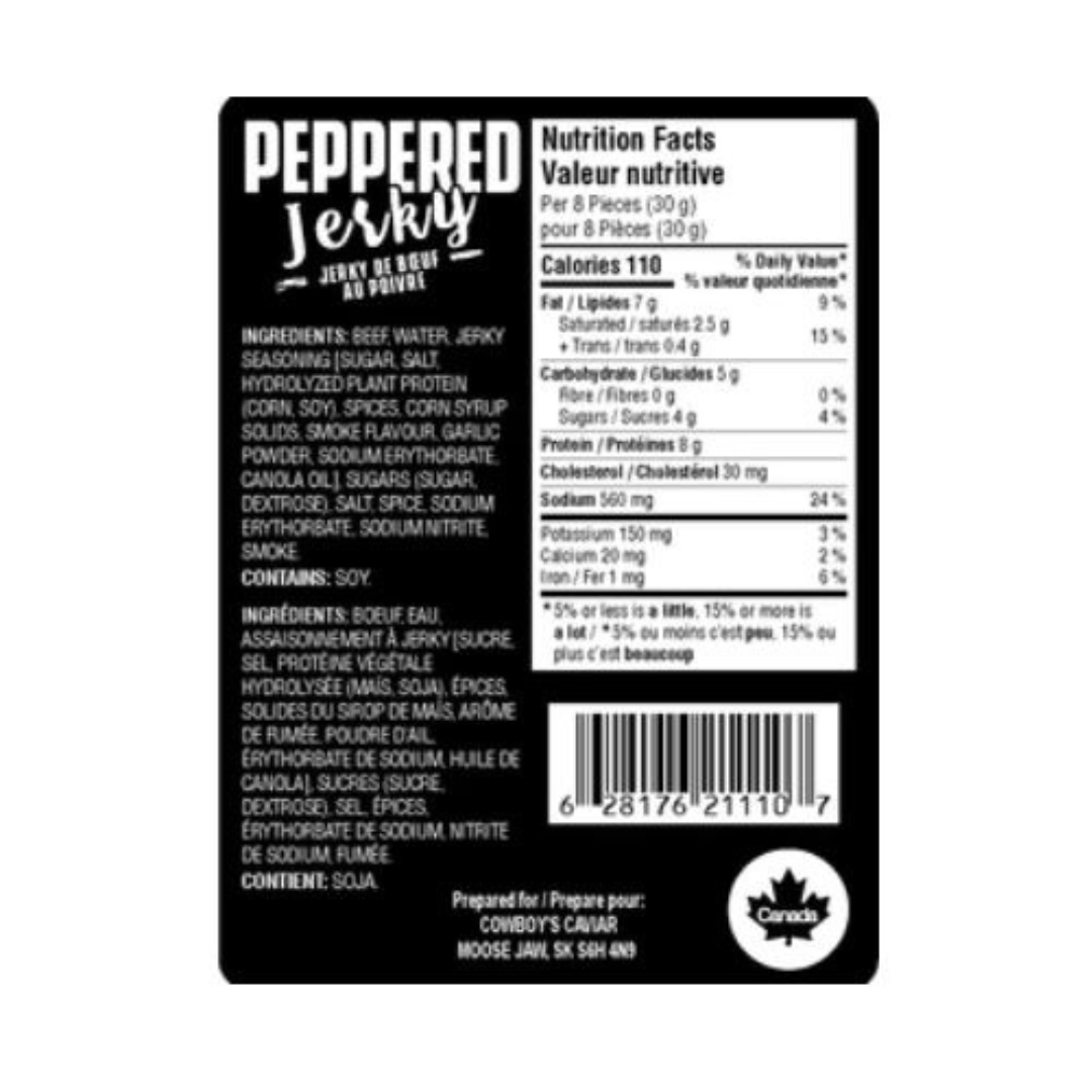 Cowboy's Caviar, Peppered, 80g