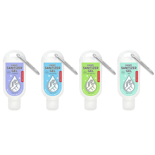 Hand Sanitizer Carabiner, 45mL, 75% Alcohol
