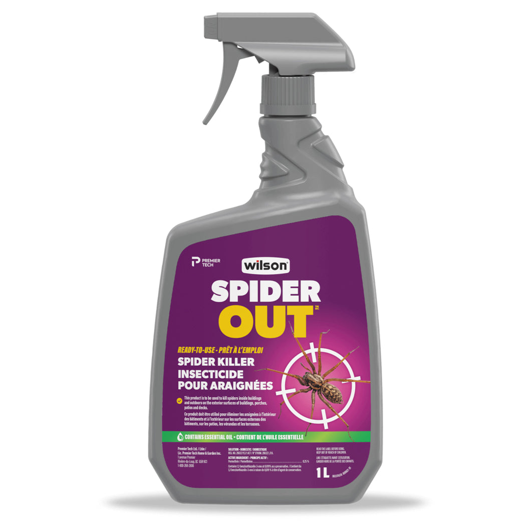 Wilson, SpiderOut, Ready to Use Spray, 1L