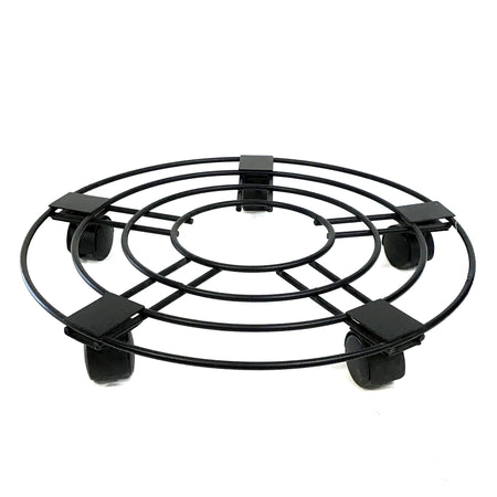 Plant Caddy, 19in, Castors, Black