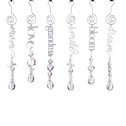 Crystal Ornament, Easter Prism, Words