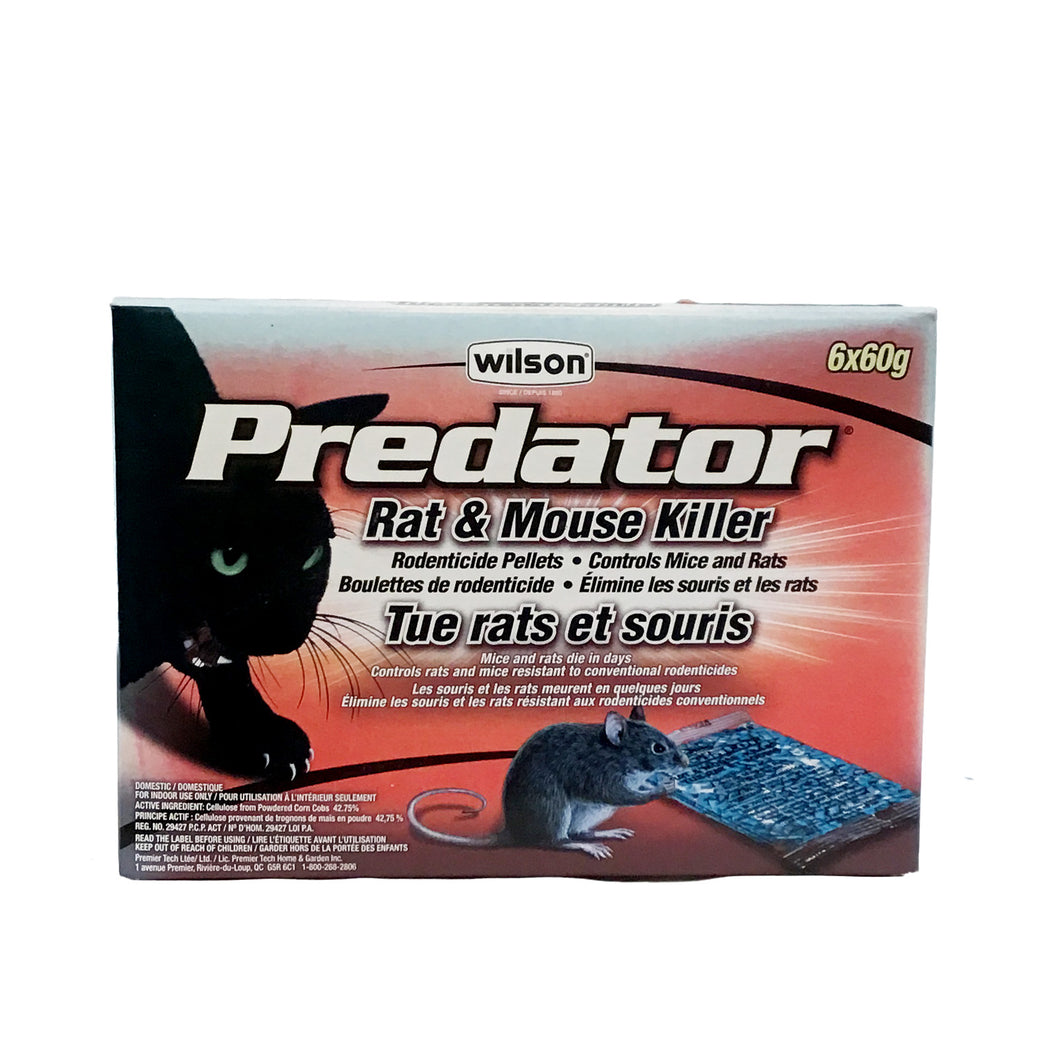 Wilson, Predator, Rat & Mouse Killer Pellets, 360g
