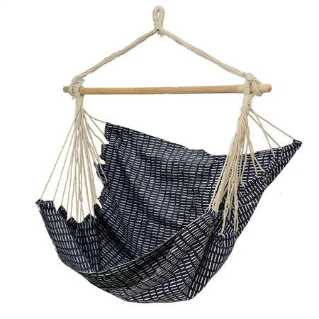 Hammock Chair, Patterned Lines, 3 Assorted Colors