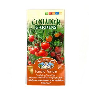 Tomato - Tumbling Tom Red Seeds, Mr Fothergill's