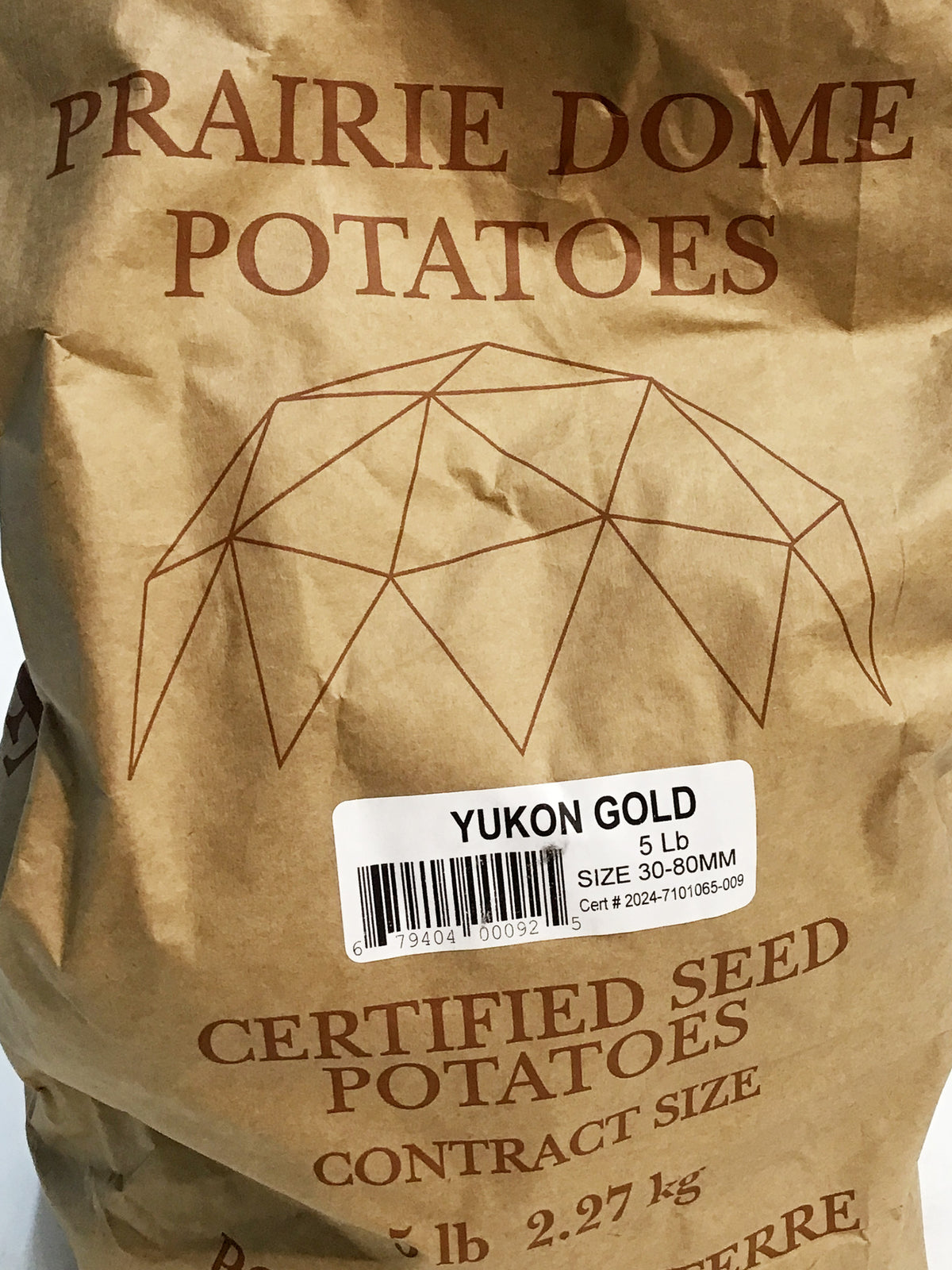 Seed Potato - Yukon Gold, 5lb Bag
