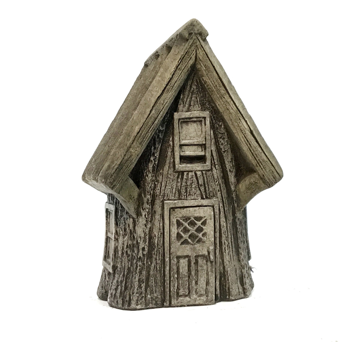 Whispering Woods - Tree Stump Cement Decor, 15.5in