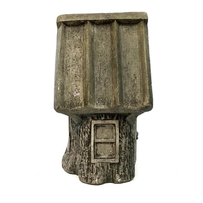 Whispering Woods - Tree Stump Cement Decor, 15.5in