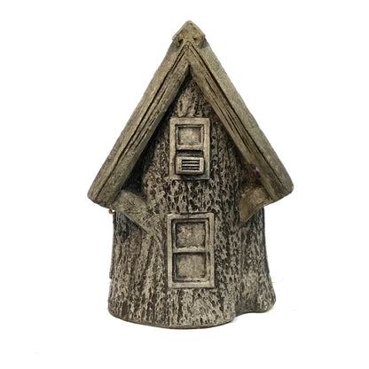 Whispering Woods - Tree Stump Cement Decor, 15.5in