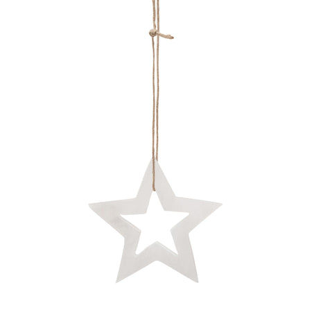 Ornament, Natural Stone Star, 3.25in