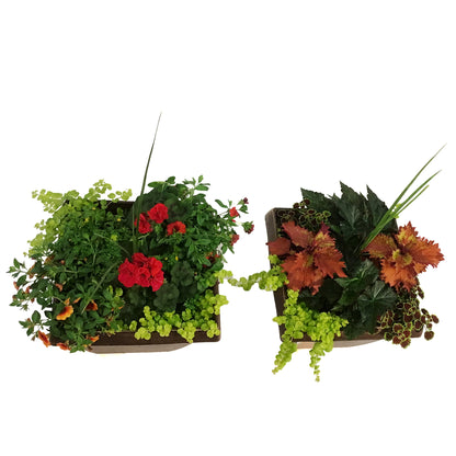 Planter, 15in, Spring Combo, Assorted