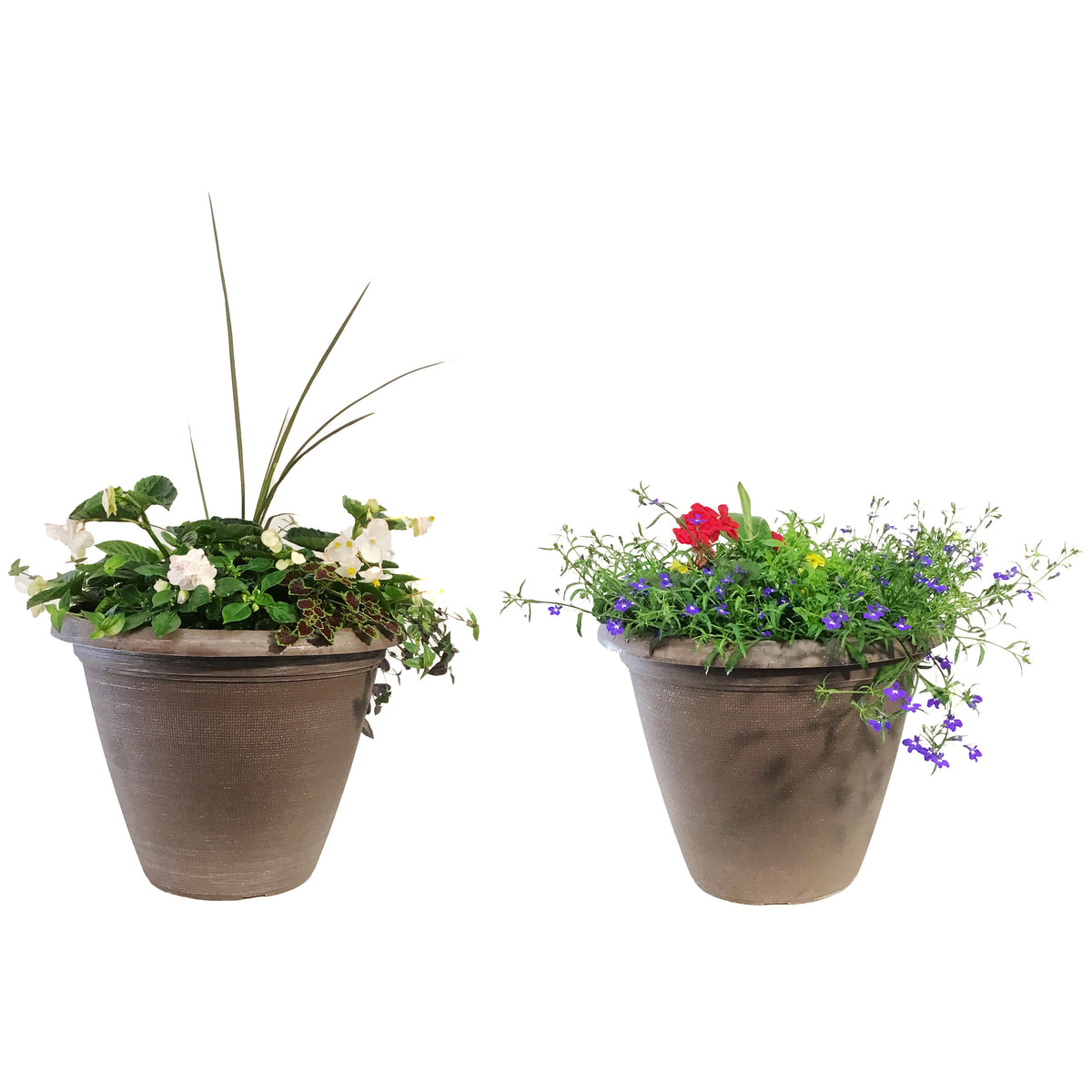 Planter, 18in, Spring Combo, Assorted