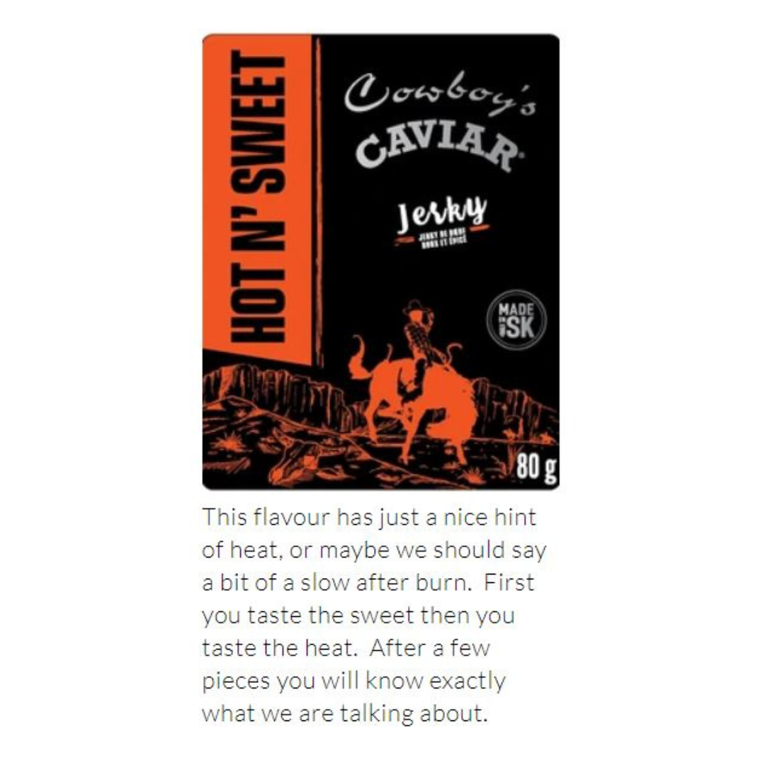 Cowboy's Caviar, Hot 'n Sweet, 80g