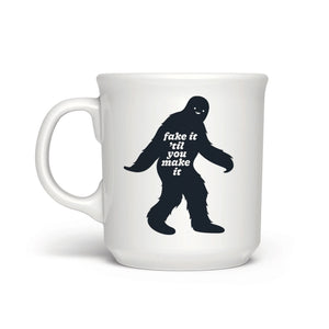 Say Anything Porcelain Mug, Fake It, 16oz