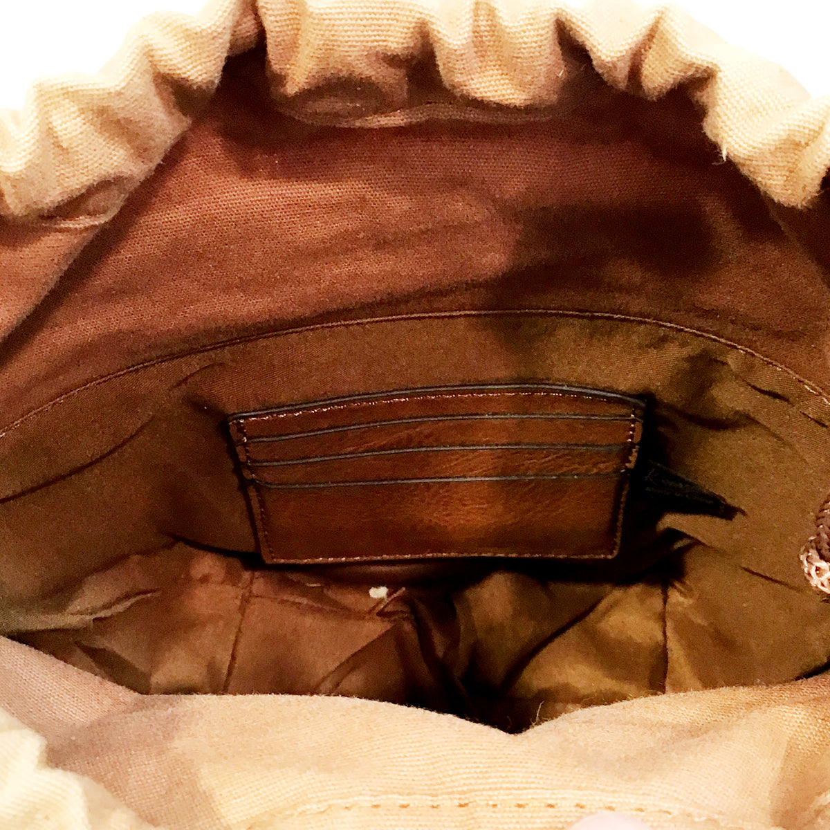 Sophia Crossbody Tote Bag, Camel