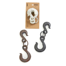 Load image into Gallery viewer, Cast Iron Double Hanging Hook, 3 Styles
