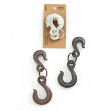 Load image into Gallery viewer, Cast Iron Double Hanging Hook, 3 Styles
